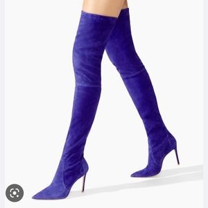 Gorgeous Stuart Weitzman "Ultrastuart" stretch suede over-the-knee boots 7 NWT
